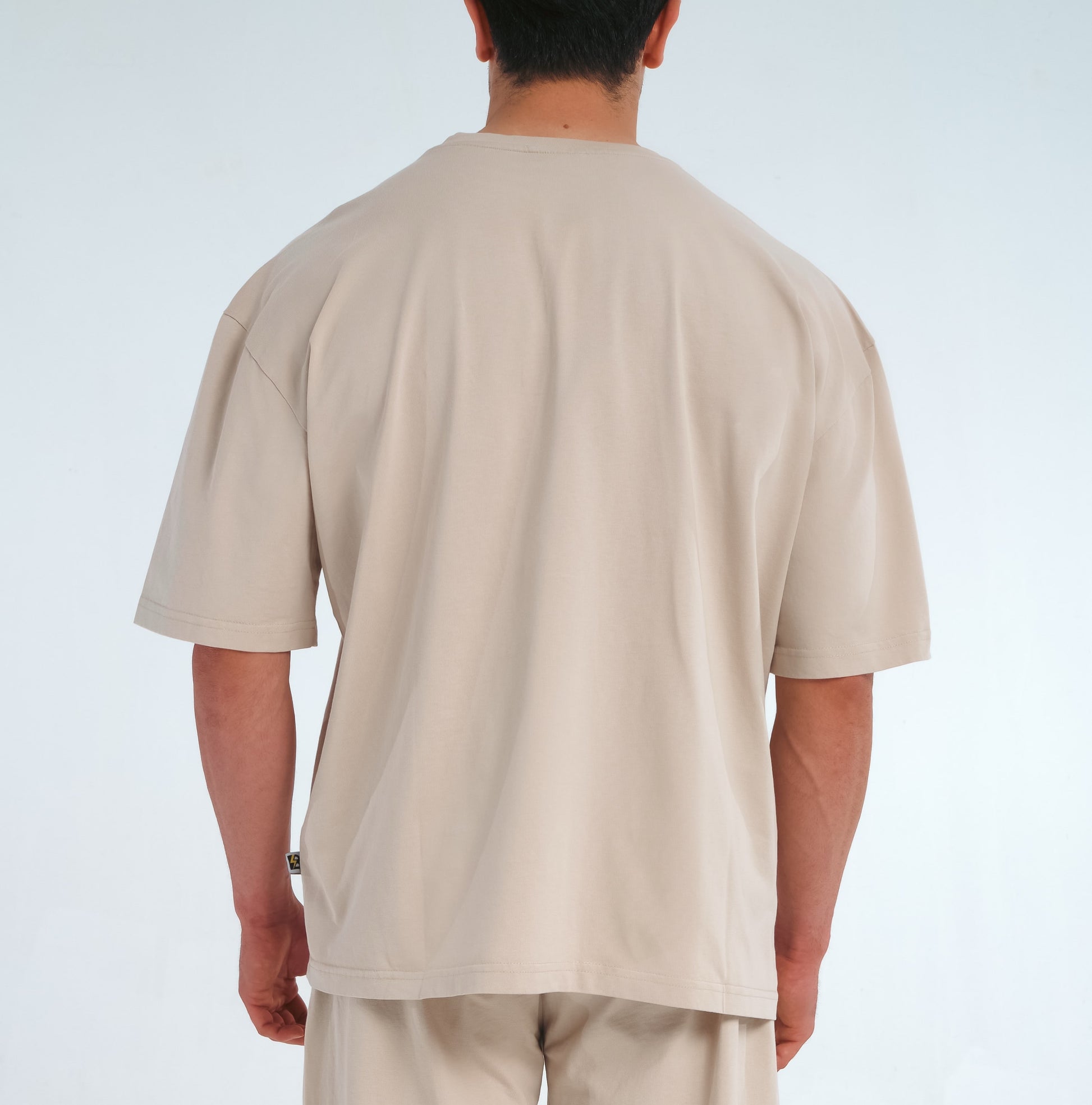 BLIC Oversized T-Shirt – Beigejavue