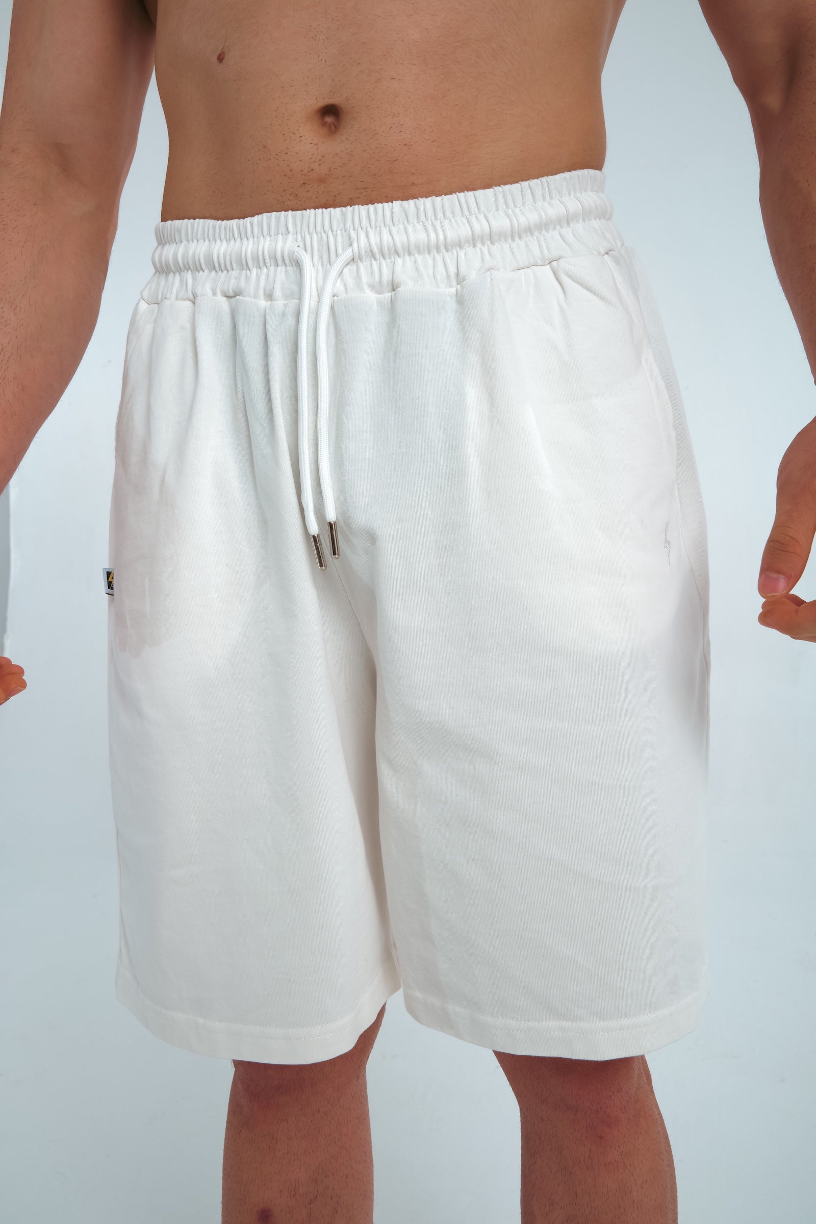 BLIC Relaxed Shorts – Whiteout