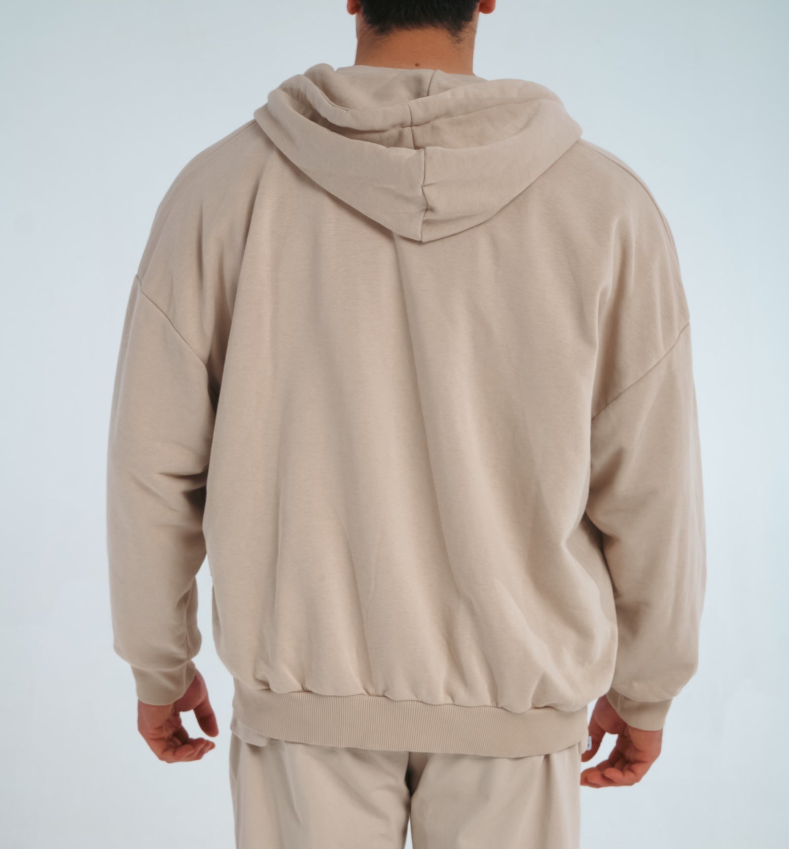 BLIC Zip Hoodie – Beigejavue