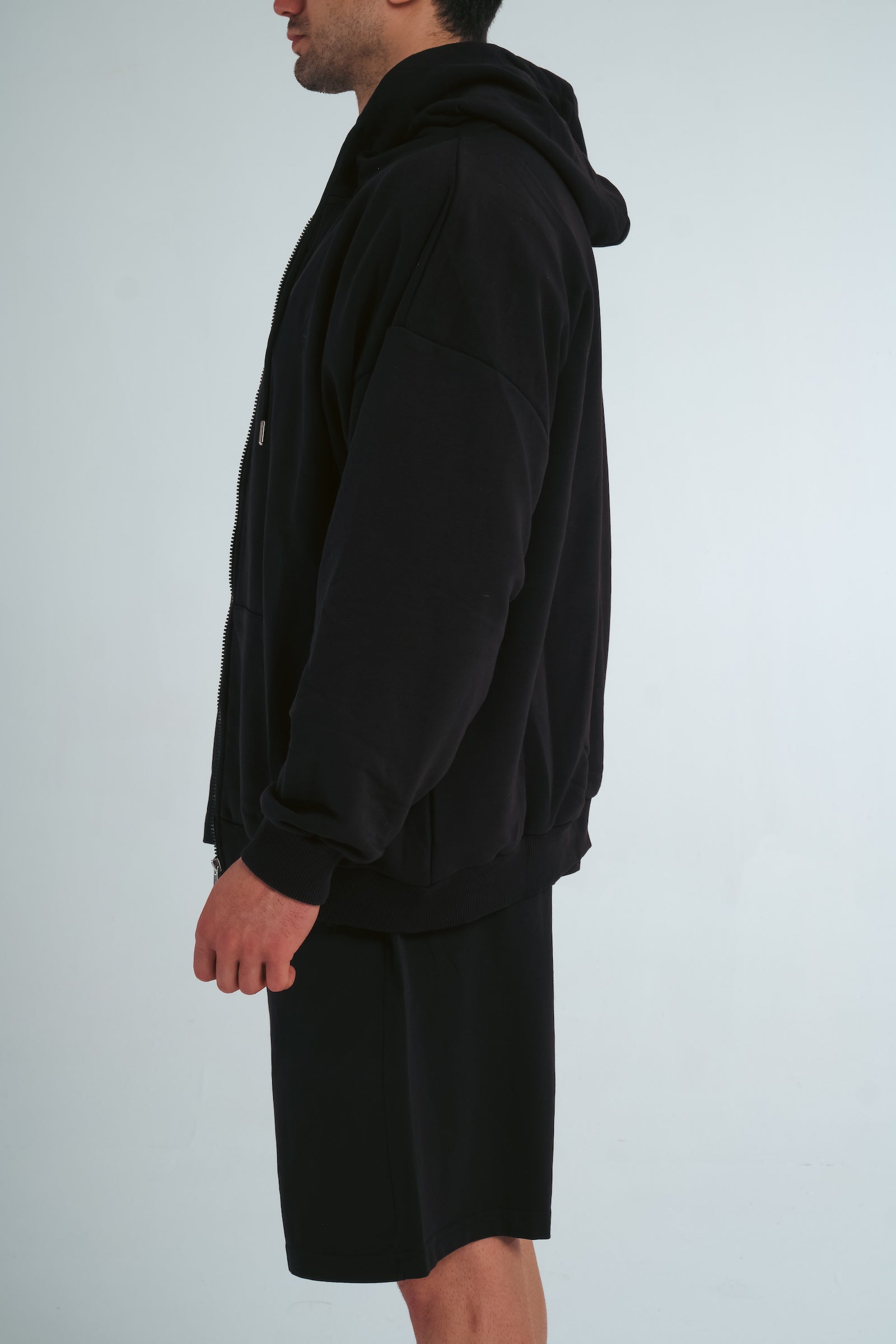 BLIC Zip Hoodie – Blackout